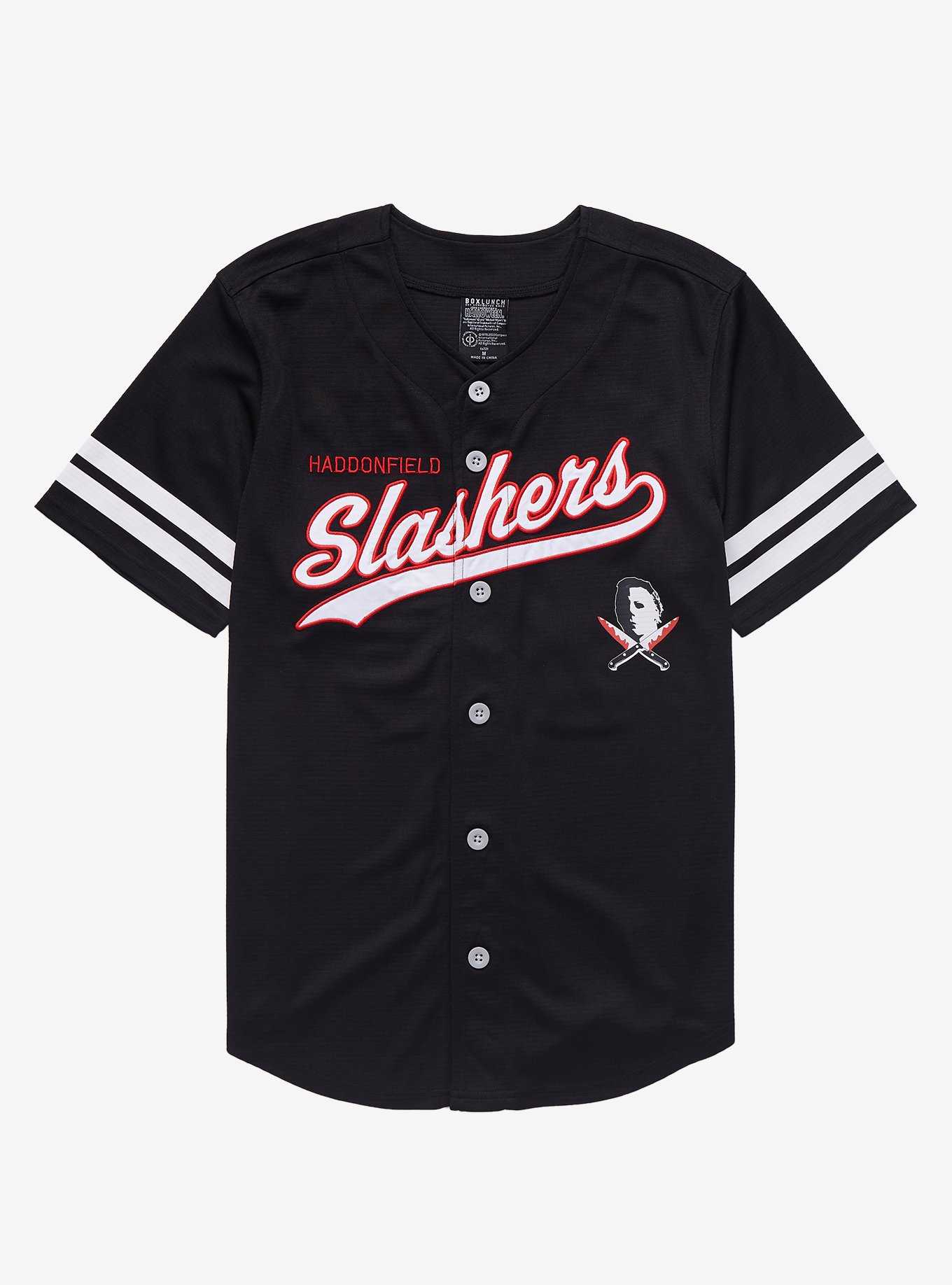 Halloween Haddonfield Slashers Michael Myers Baseball Jersey - BoxLunch Exclusive, , hi-res