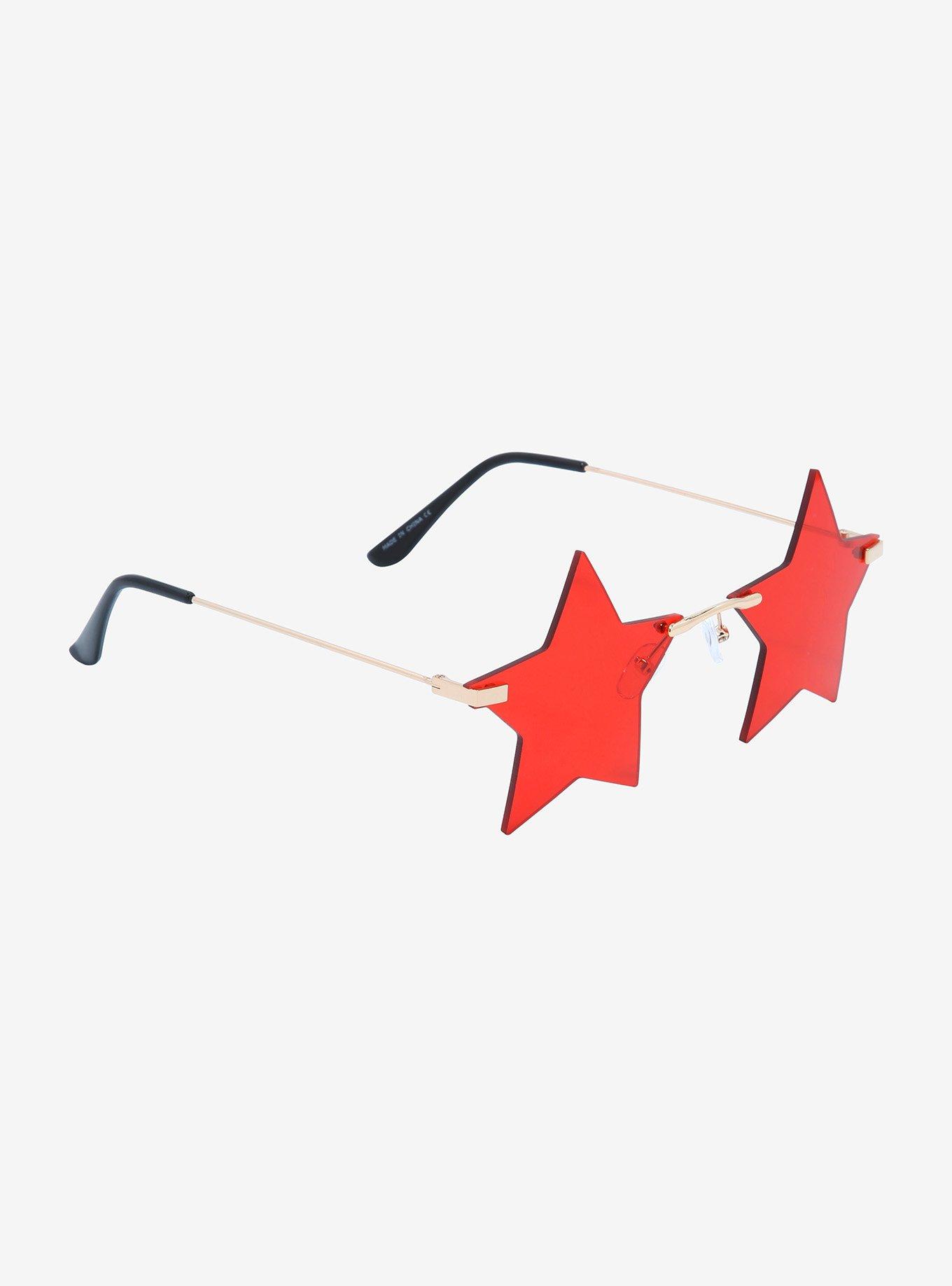 Red star sunglasses quality on sale