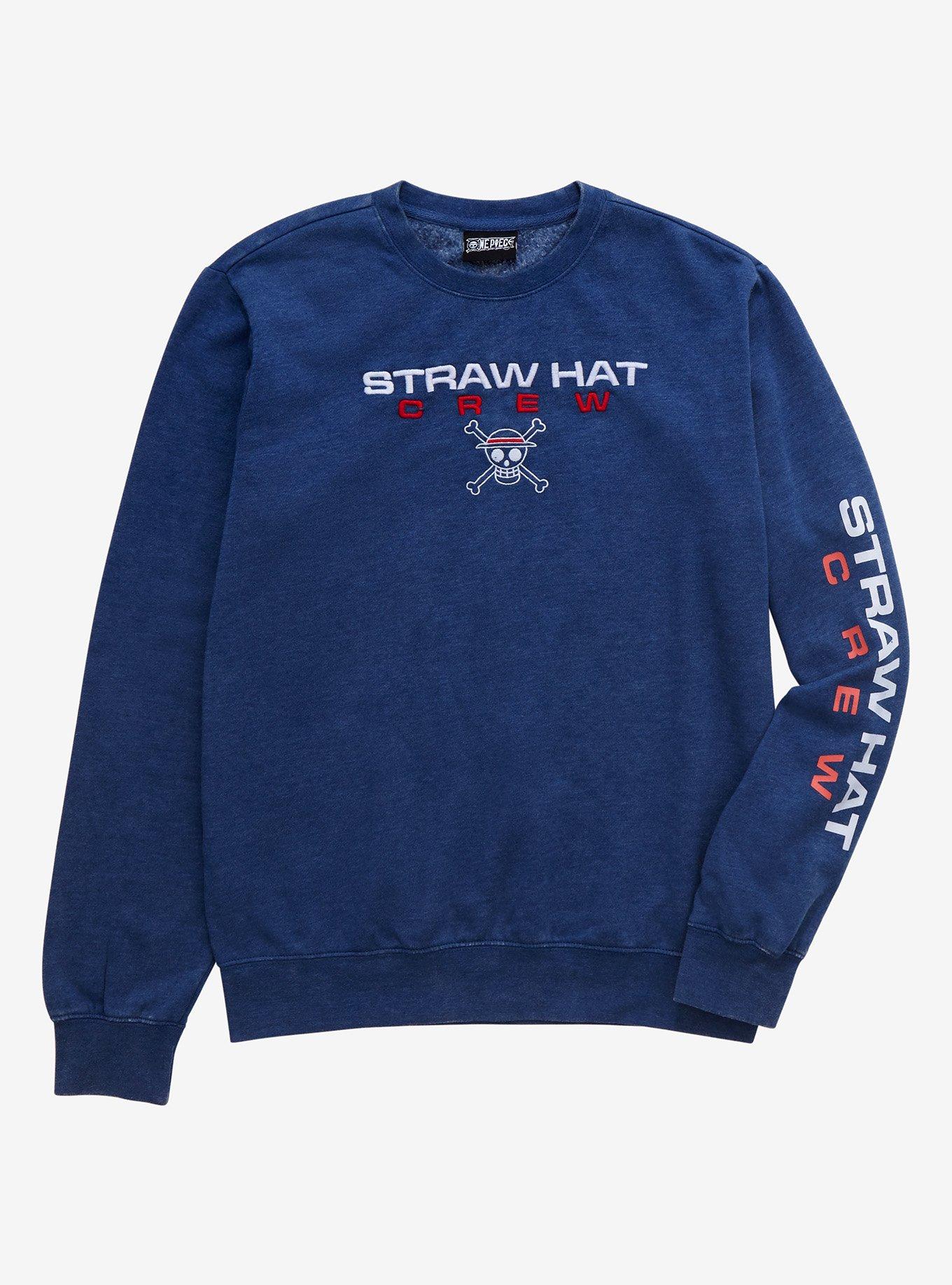 One Piece Straw Hat Crew Logo Crewneck BoxLunch Exclusive