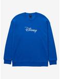Disney Logo Crewneck - BoxLunch Exclusive, BLUE, hi-res