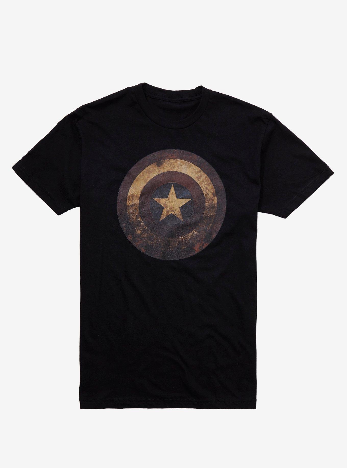 Marvel What If...? Zombie Captain America Shield T-Shirt, BLACK, hi-res