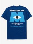 Disney Pixar Monsters, Inc. Logo T-Shirt - BoxLunch Exclusive, NAVY, hi-res