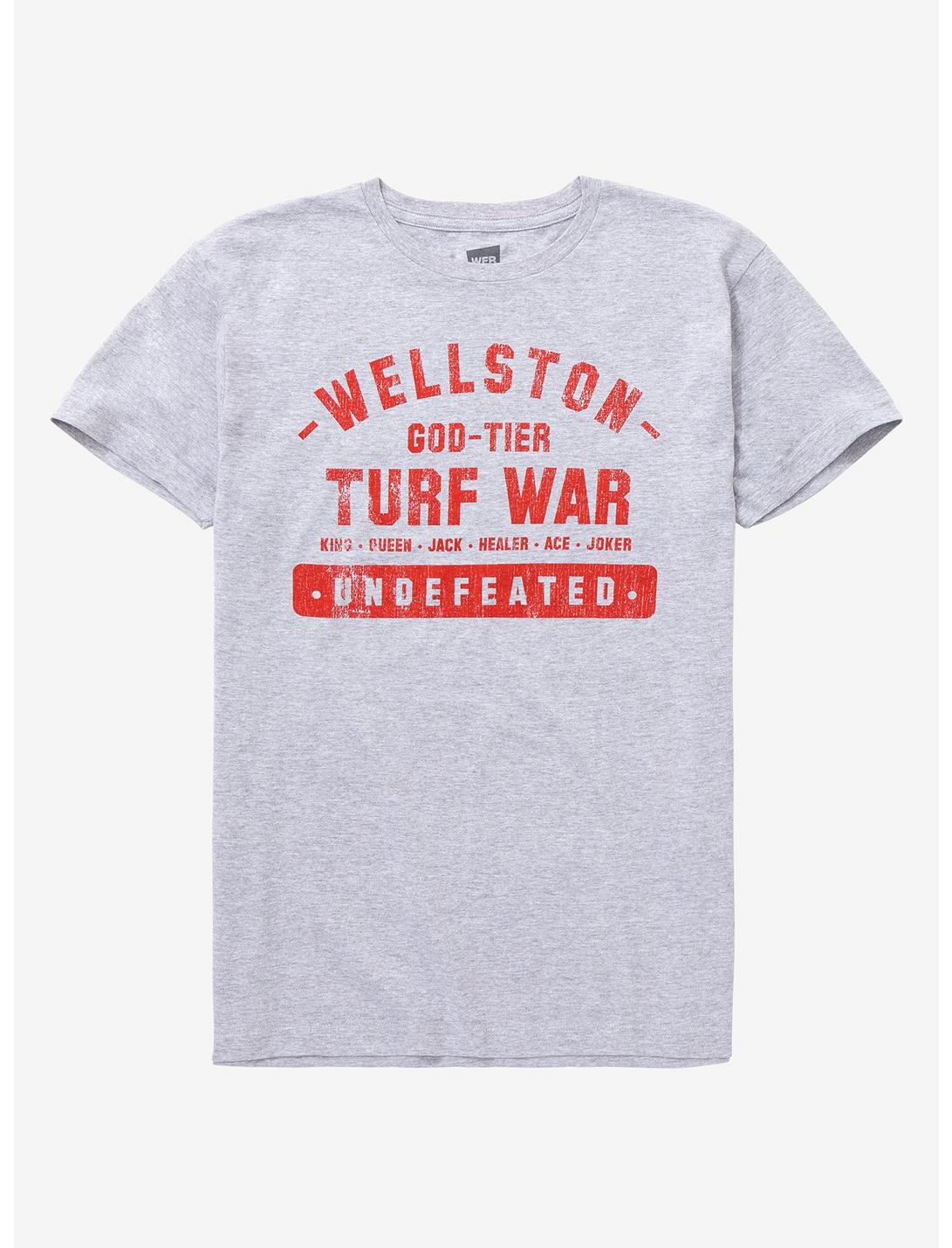 UnOrdinary Wellston High Turf War T-Shirt, HEATHER GREY, hi-res
