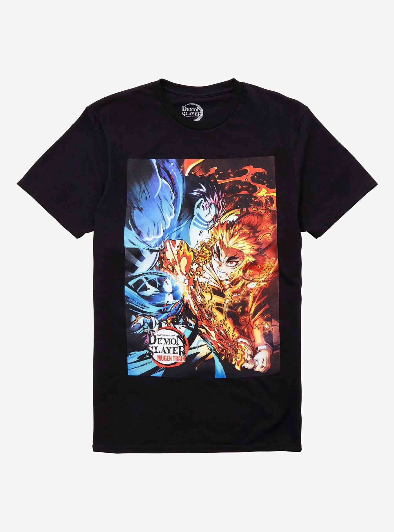 2022 New Design Anime Manga Cartoon T-Shirt Akaza Demon Slayer Kimetsu no  Yaiba Mugen Train Quick Dry Tops Tees - AliExpress