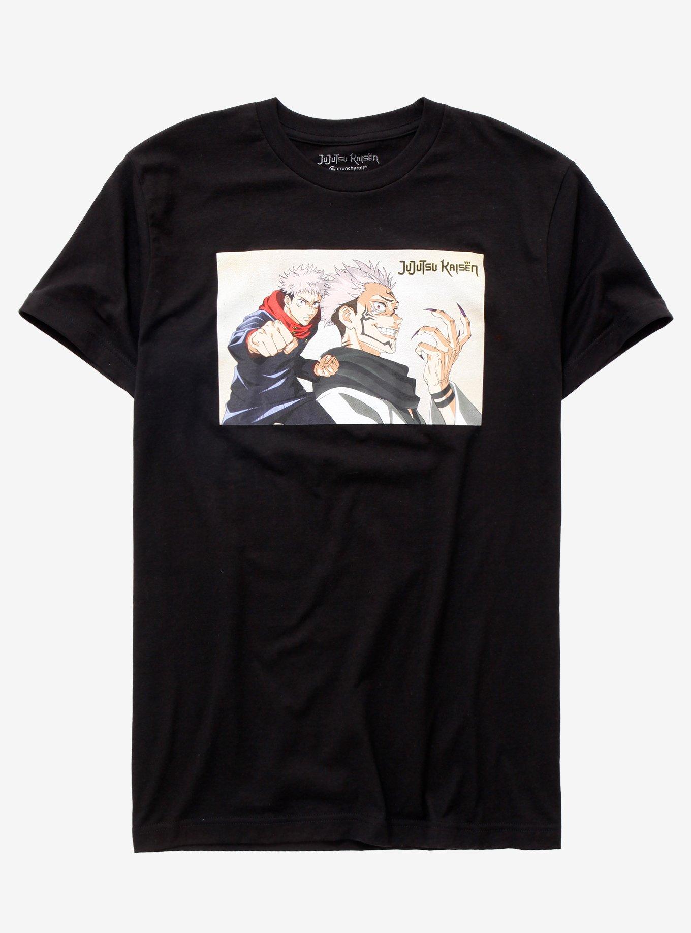 Jujutsu Kaisen Yuji Itadori Sukuna T-Shirt, BLACK, hi-res