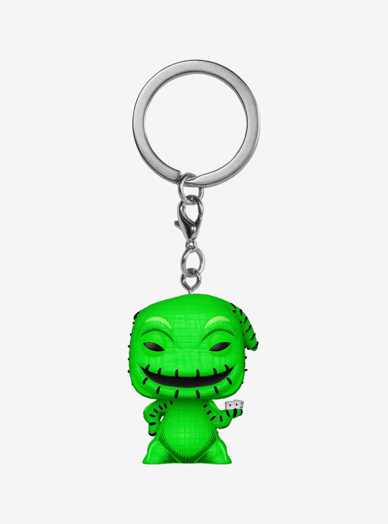 Funko The Nightmare Before Christmas Pocket Pop! Oogie Boogie (Black Light)  Vinyl Key Chain Hot Topic Exclusive