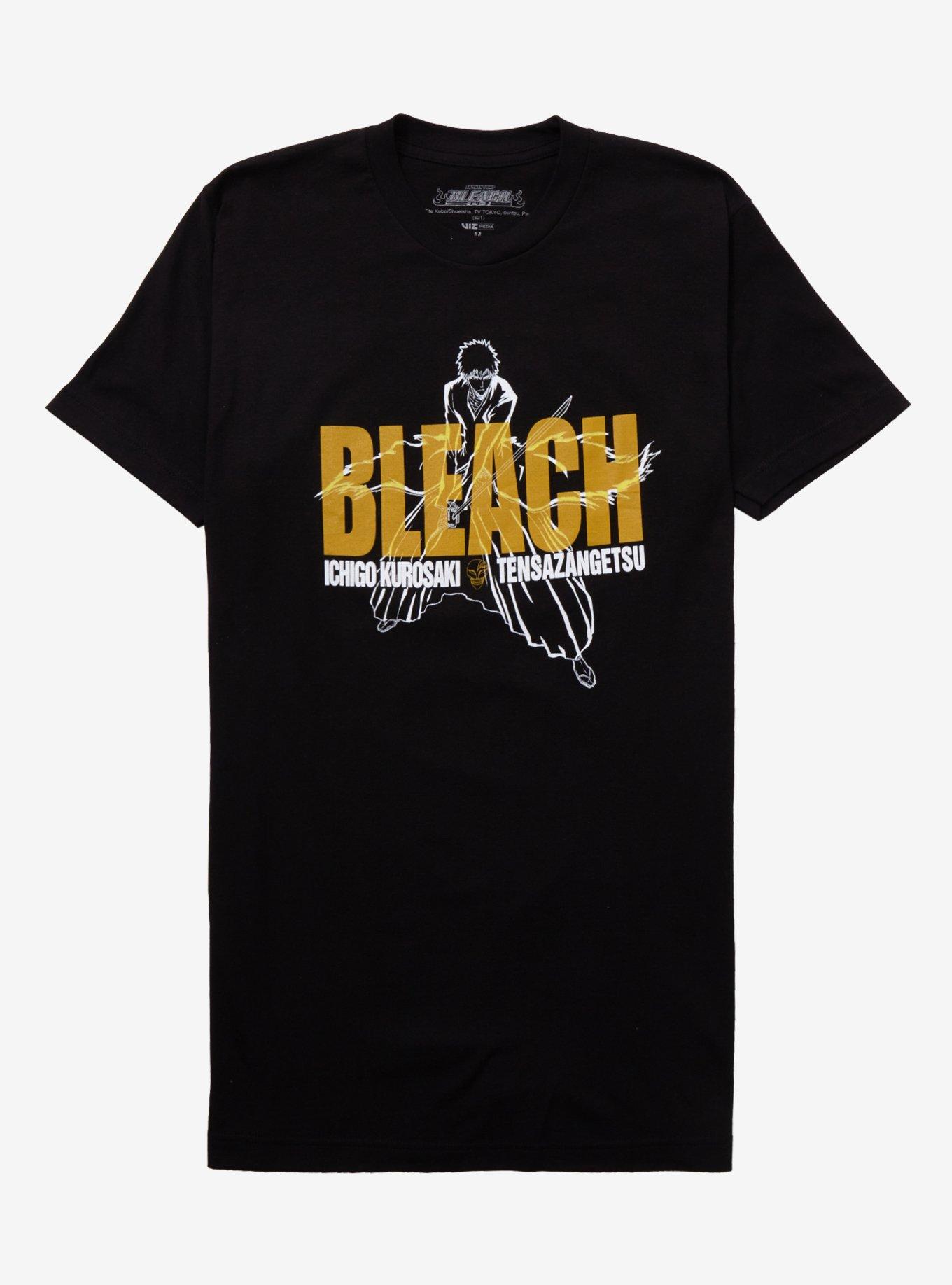 Bleach Ichigo Kurosaki T-Shirt, BLACK, hi-res