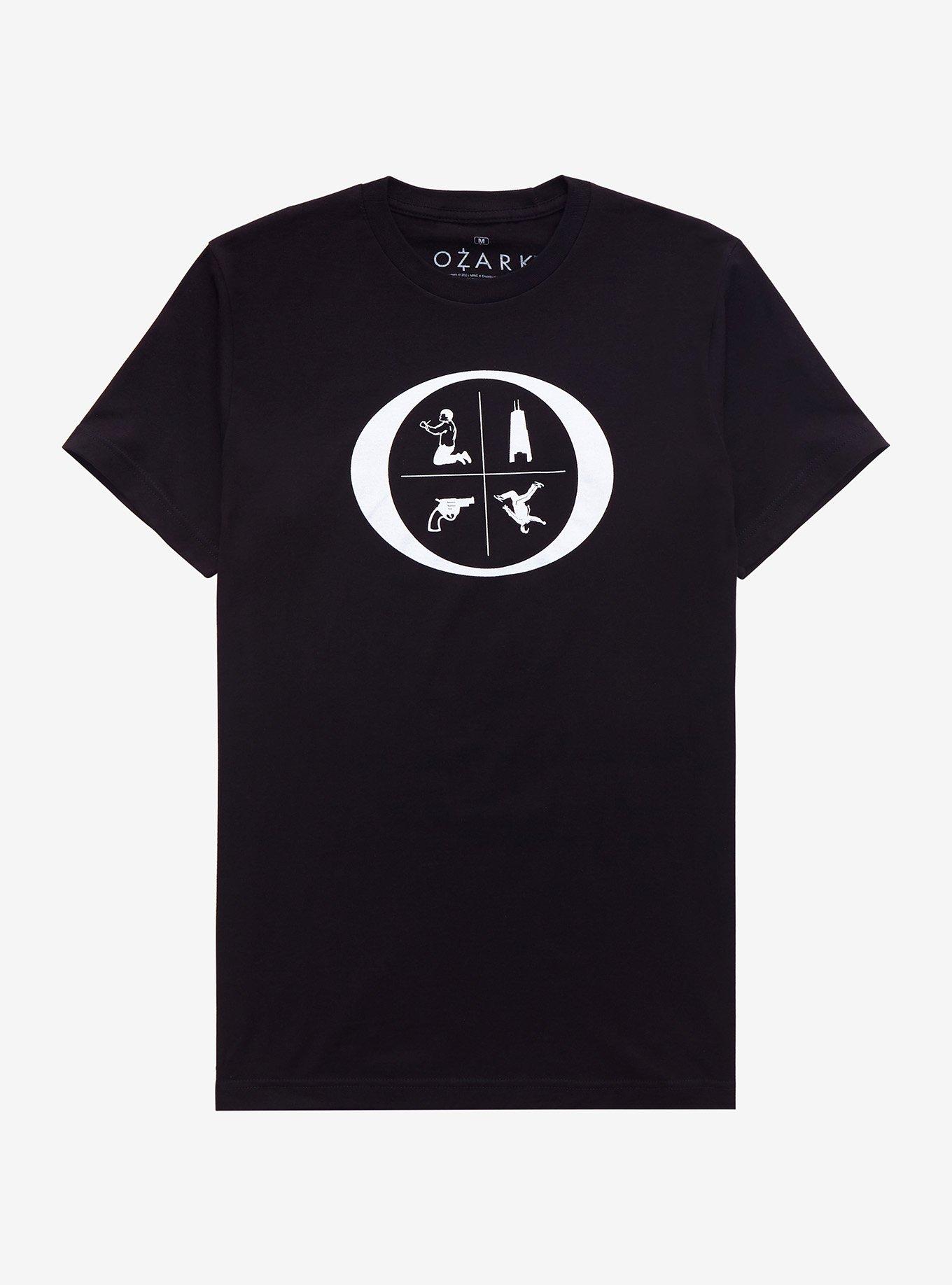 Ozark Sugarwood Symbols T-Shirt, BLACK, hi-res