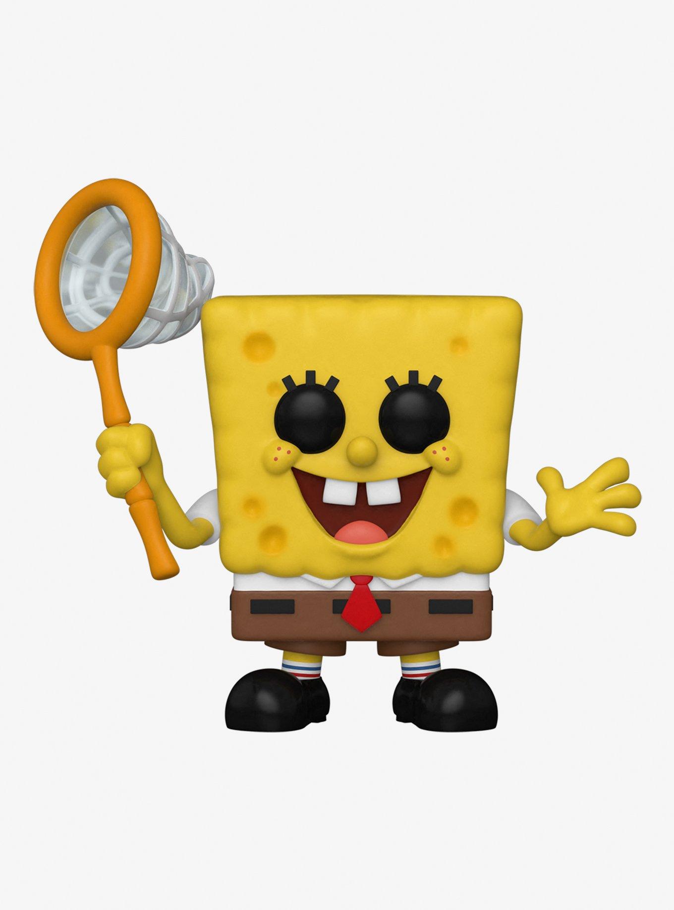 Funko Pops! With Purpose SpongeBob Squarepants SpongeBob with Jellyfishing Net Vinyl Figure, , hi-res