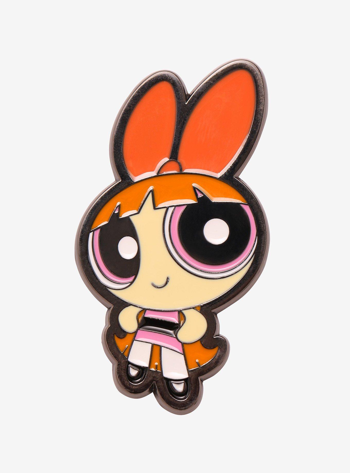 High Quality New Cute Powerpuff Girls Enamel Pin Kawaii Girl Anime