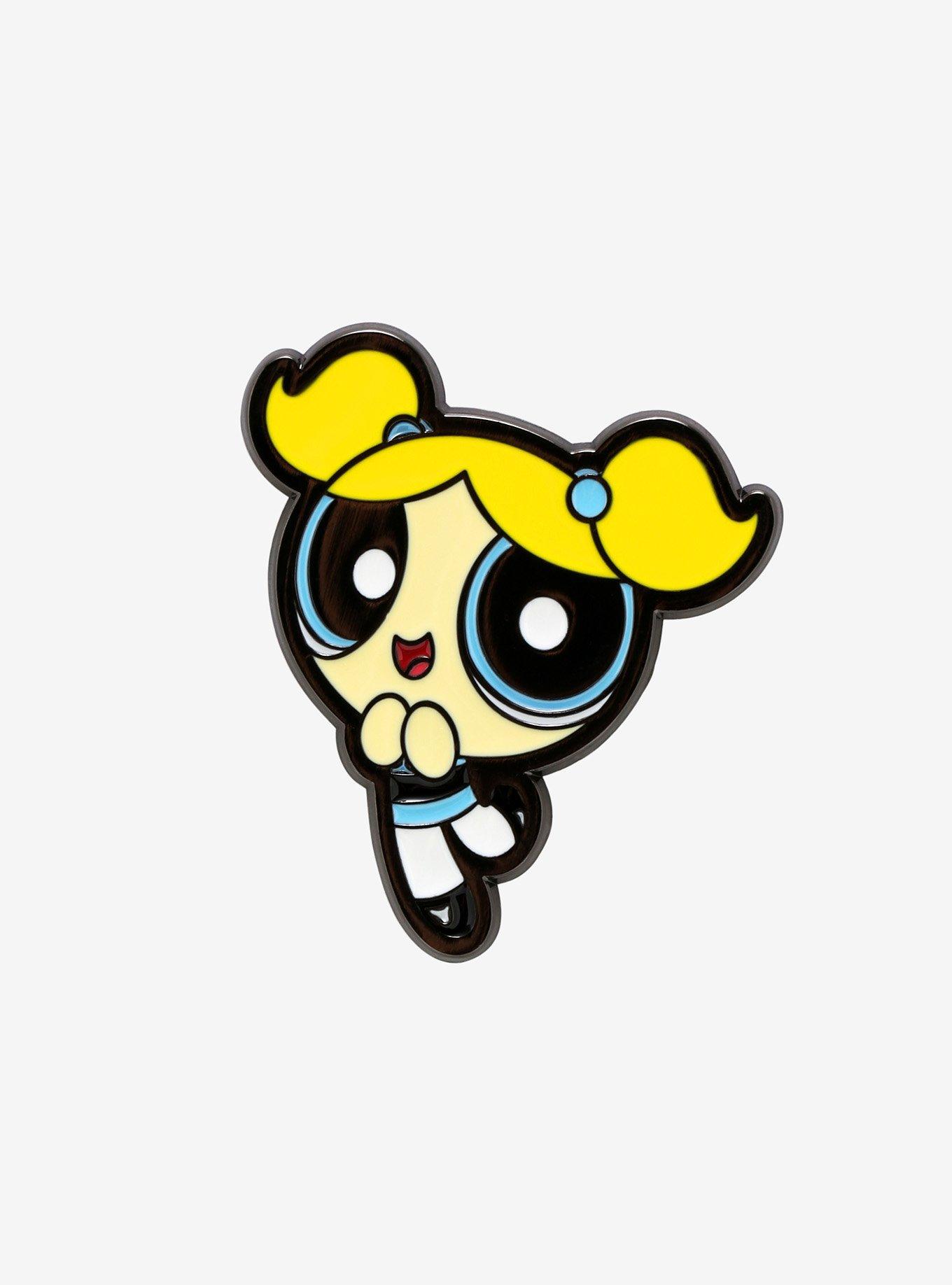 The Powerpuff Girls Bubbles Enamel Pin, , hi-res