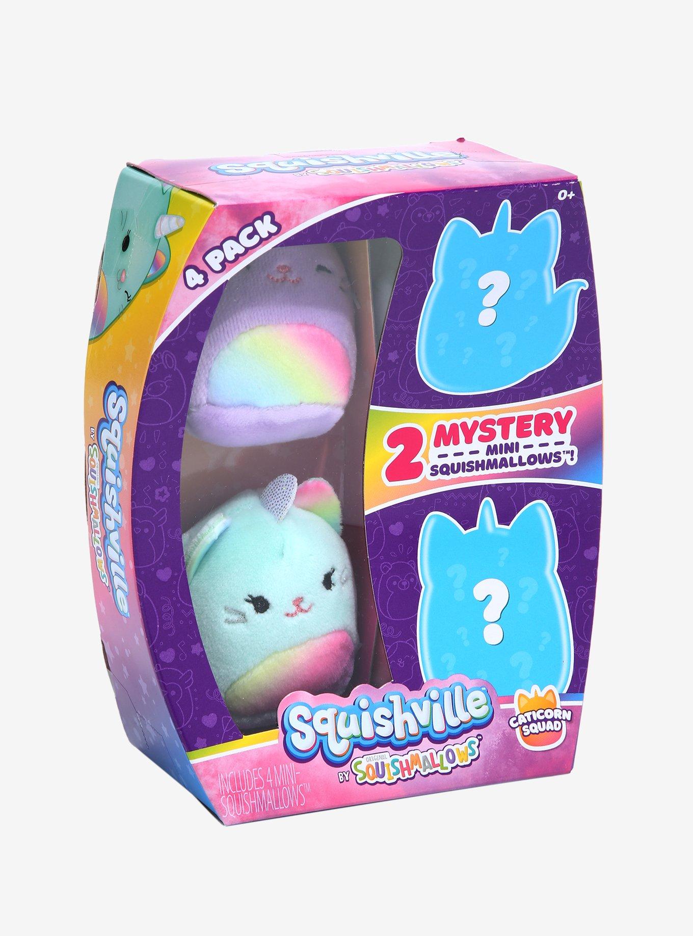 Squishville Mini Squishmallow Caticorn Squad Plush Set, , hi-res