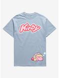 Nintendo Kirby Sleeping T-Shirt - BoxLunch Exclusive, LIGHT BLUE, hi-res