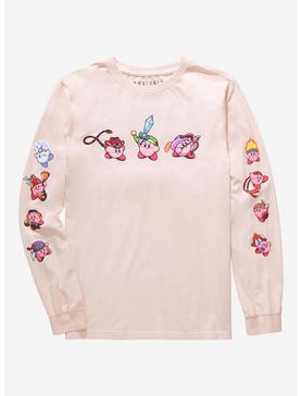 Nintendo Kirby Copy Abilities Long Sleeve T-Shirt - BoxLunch Exclusive, , hi-res