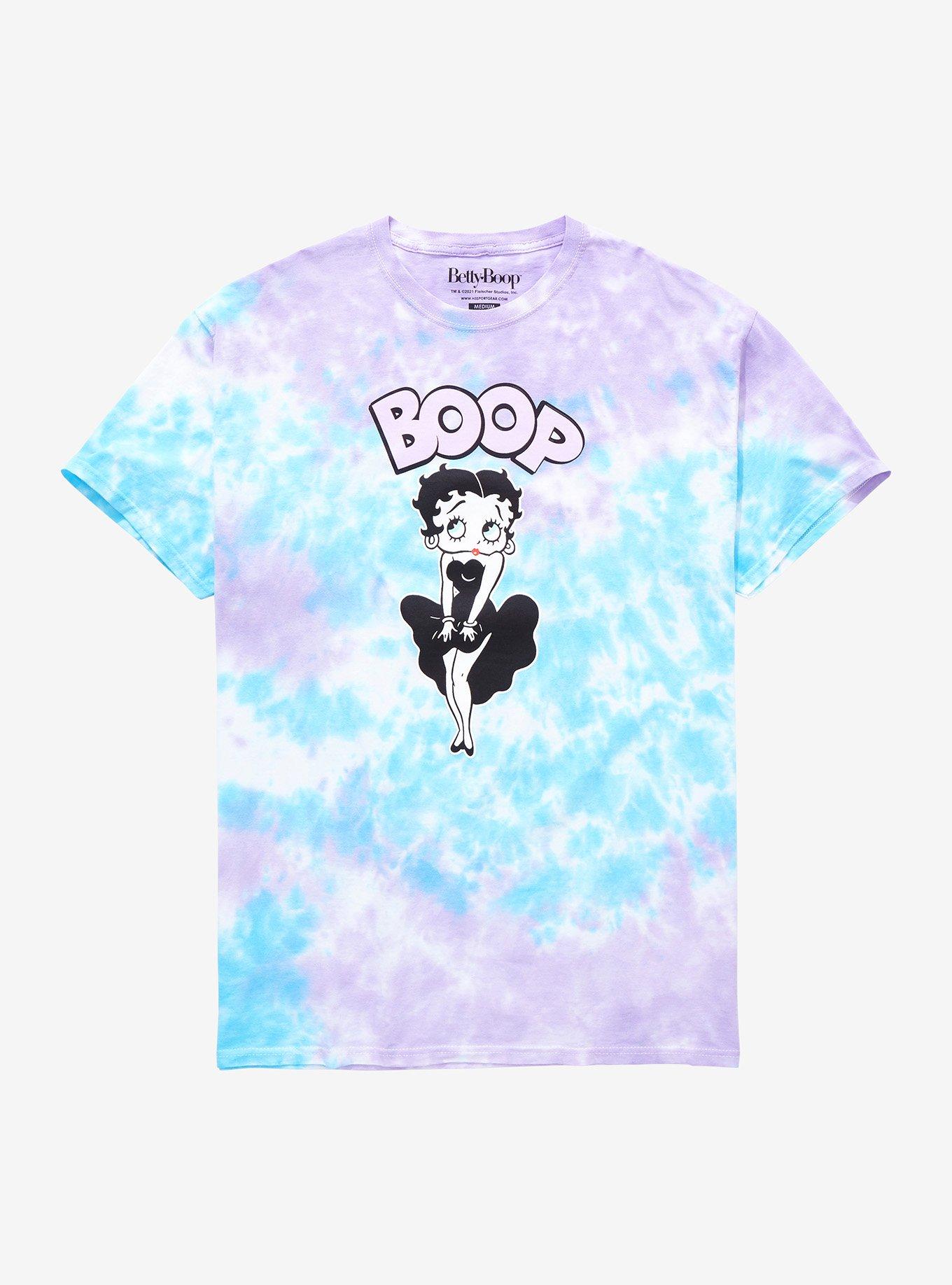 Betty Boop Tie-Dye T-Shirt, MULTI, hi-res