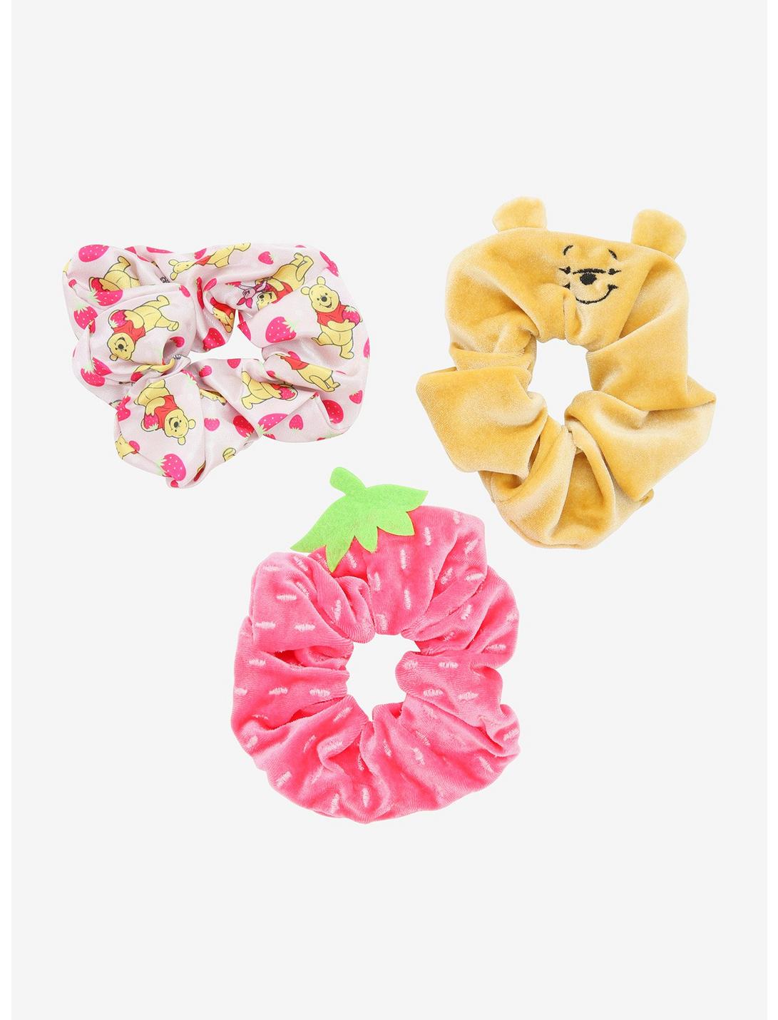 Disney Winnie The Pooh Strawberry Scrunchie Set, , hi-res