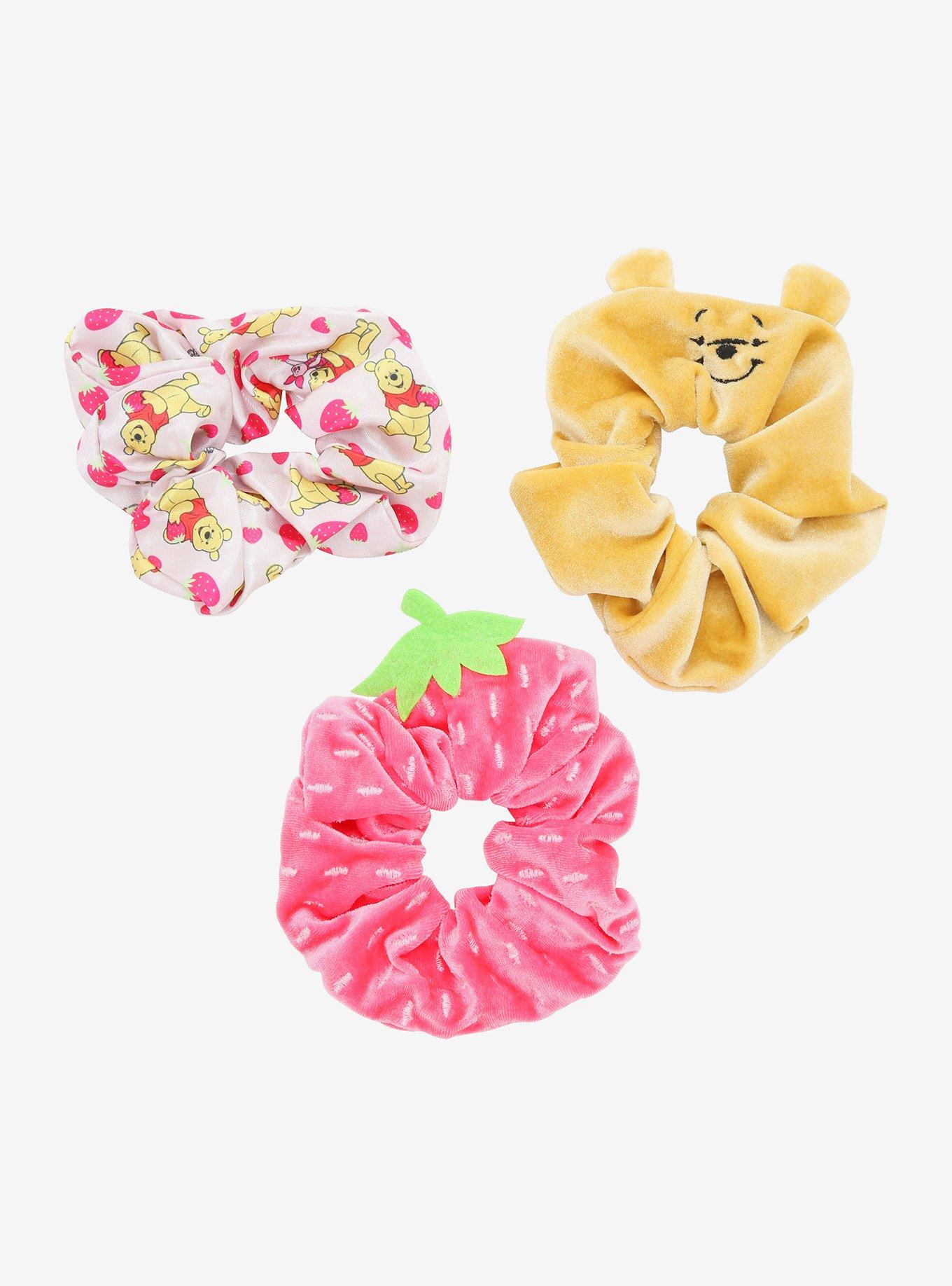 Disney Winnie The Pooh Strawberry Scrunchie Set, , hi-res