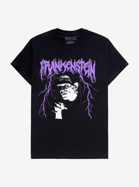 Universal Monsters Frankenstein Monster Metal T-Shirt | Hot Topic