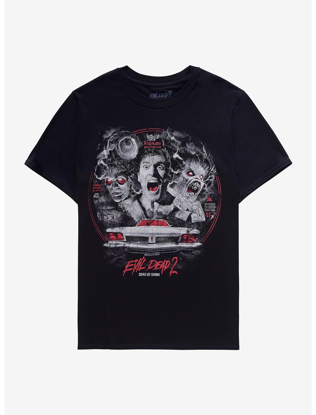 Evil Dead 2 Dead By Dawn T-Shirt, BLACK, hi-res