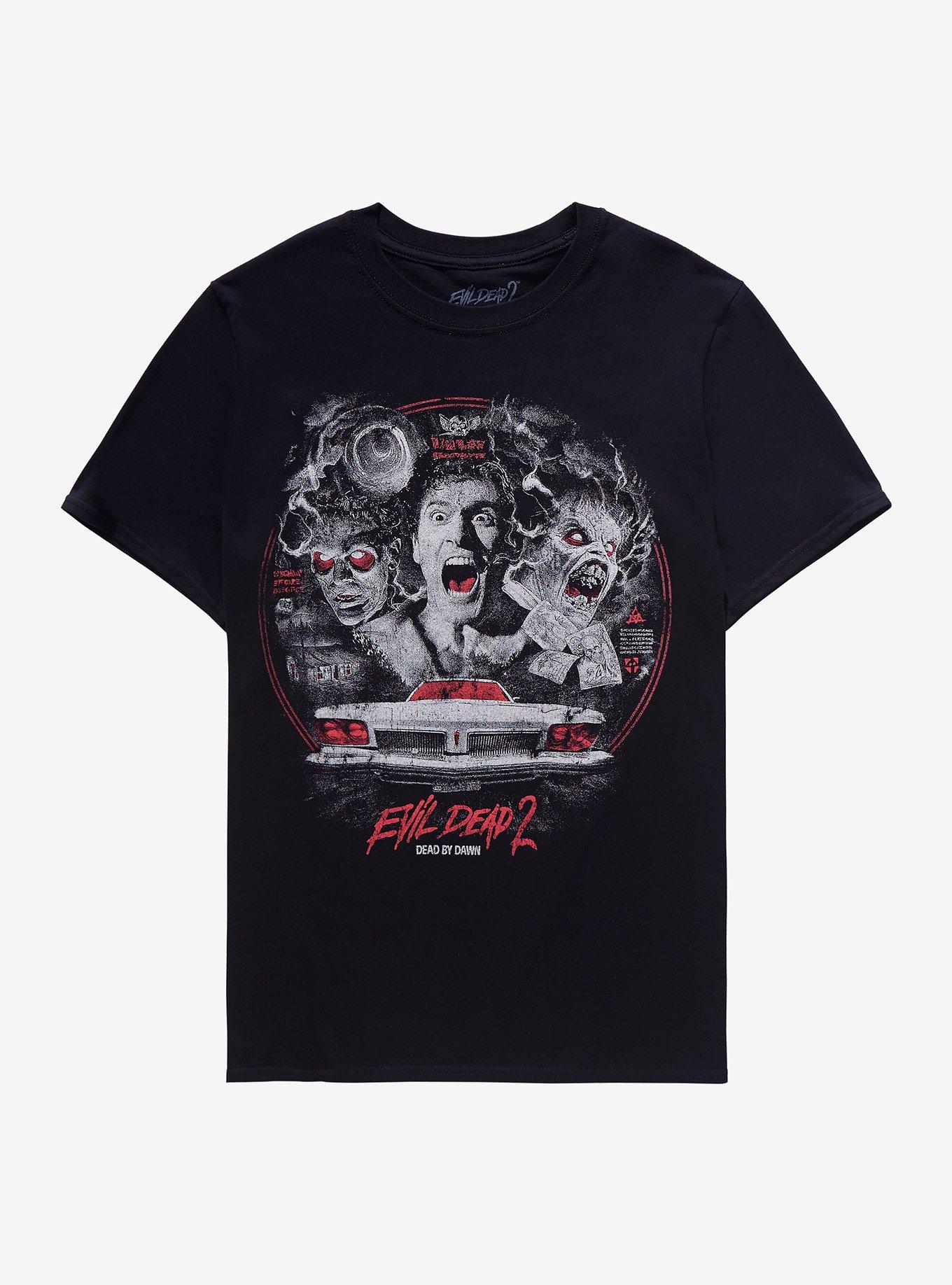 Evil Dead 2 Dead By Dawn T-Shirt, BLACK, hi-res