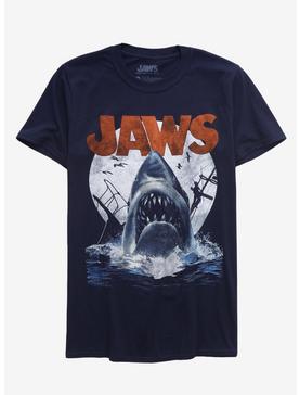 Jaws T-Shirt, NAVY, hi-res