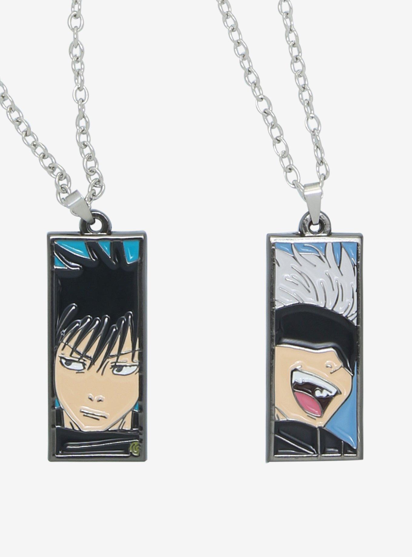 Jujutsu Kaisen Gojo & Megumi Best Friend Necklace Set, , hi-res