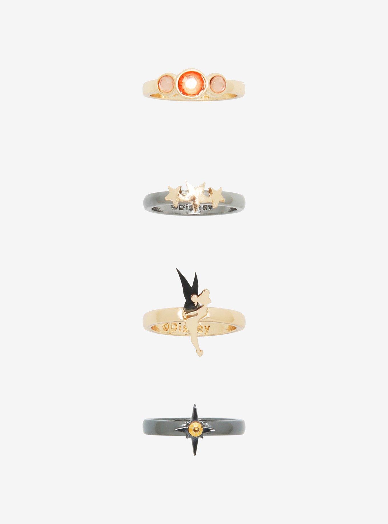 Disney Peter Pan Tinkerbell Ring Set, , hi-res