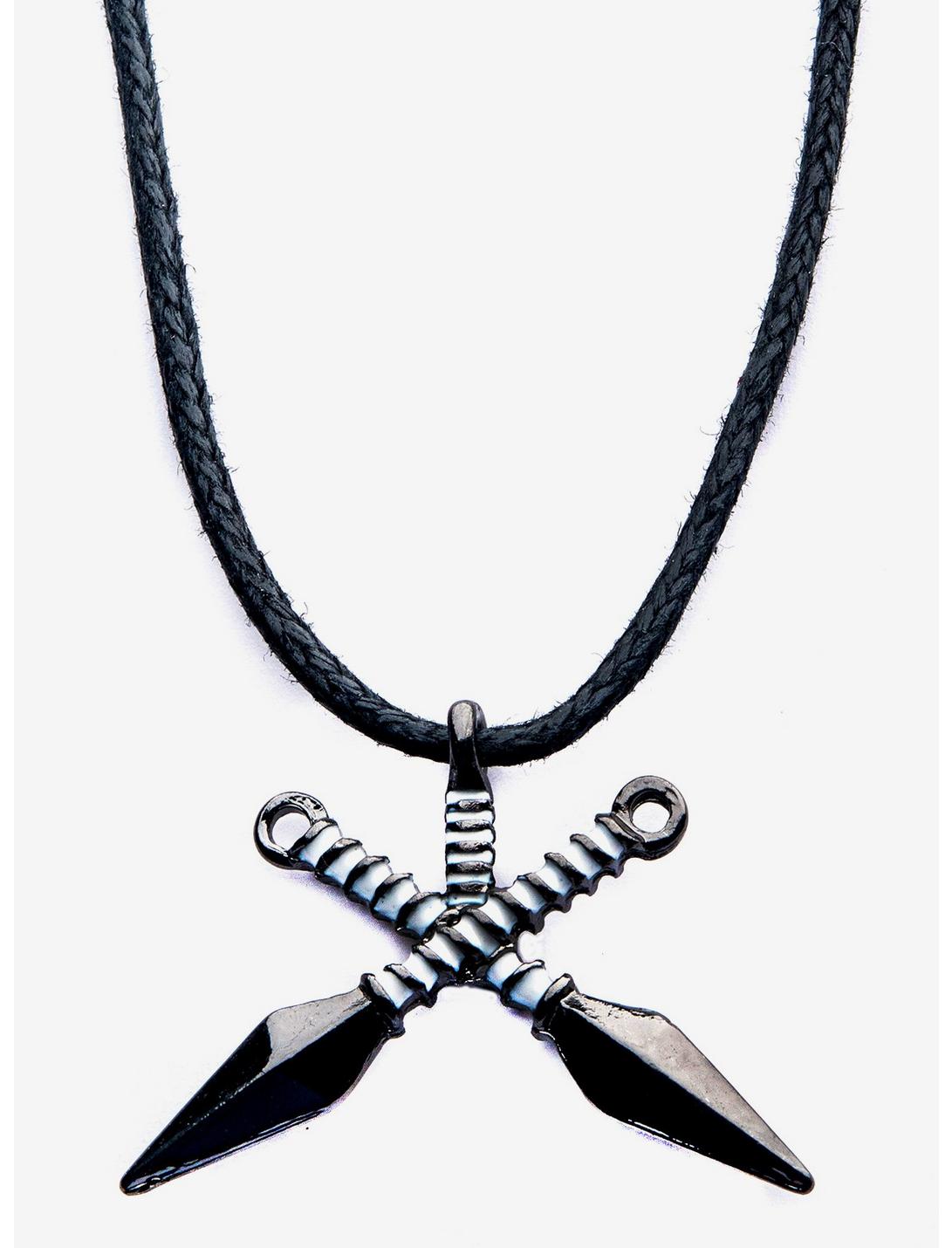 Naruto Shippuden Kunai Cord Necklace, , hi-res