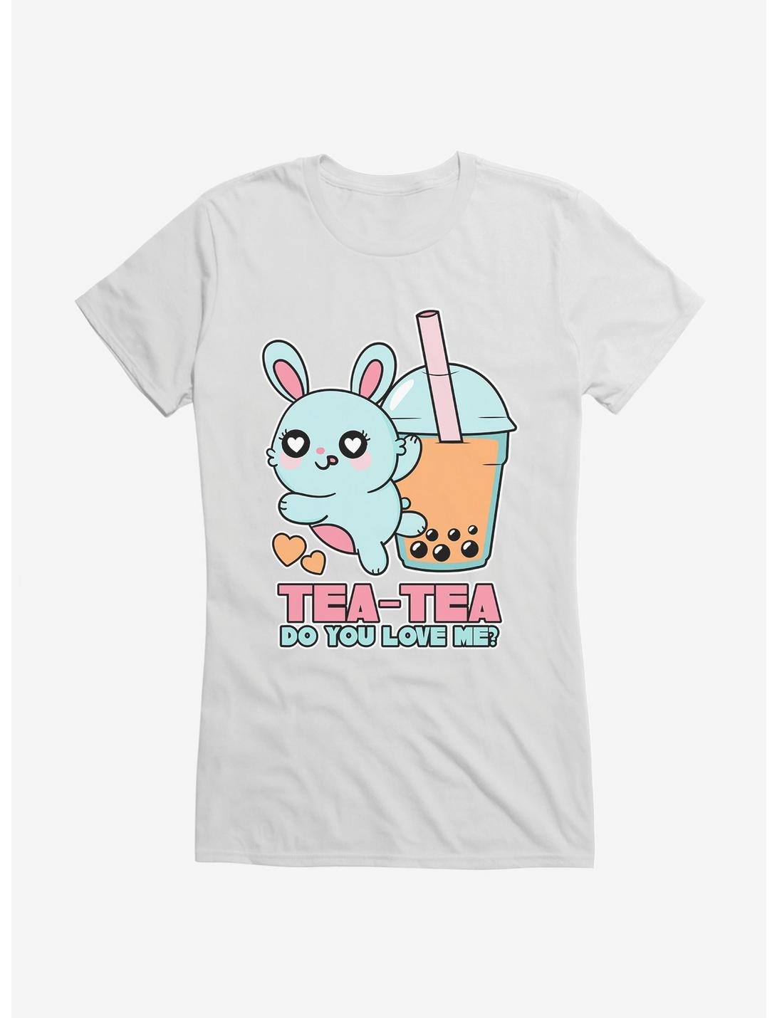 Tea Tea Do You Love Me Bunny Boba Girls T-Shirt, , hi-res