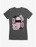 Uni Tea Cherry Blossom Boba Girls T-Shirt, , hi-res
