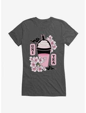 Uni Tea Cherry Blossom Boba Girls T-Shirt, , hi-res