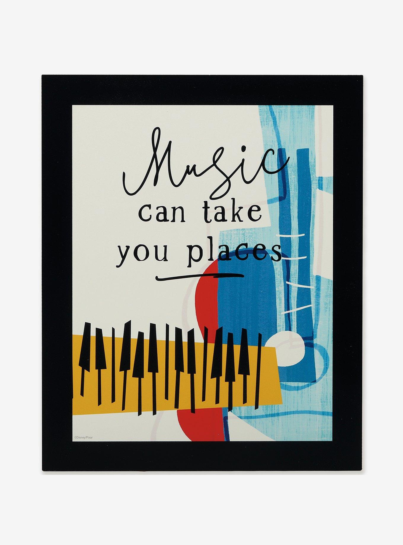 Disney Pixar Soul Music Flat Wood Wall Decor, , hi-res