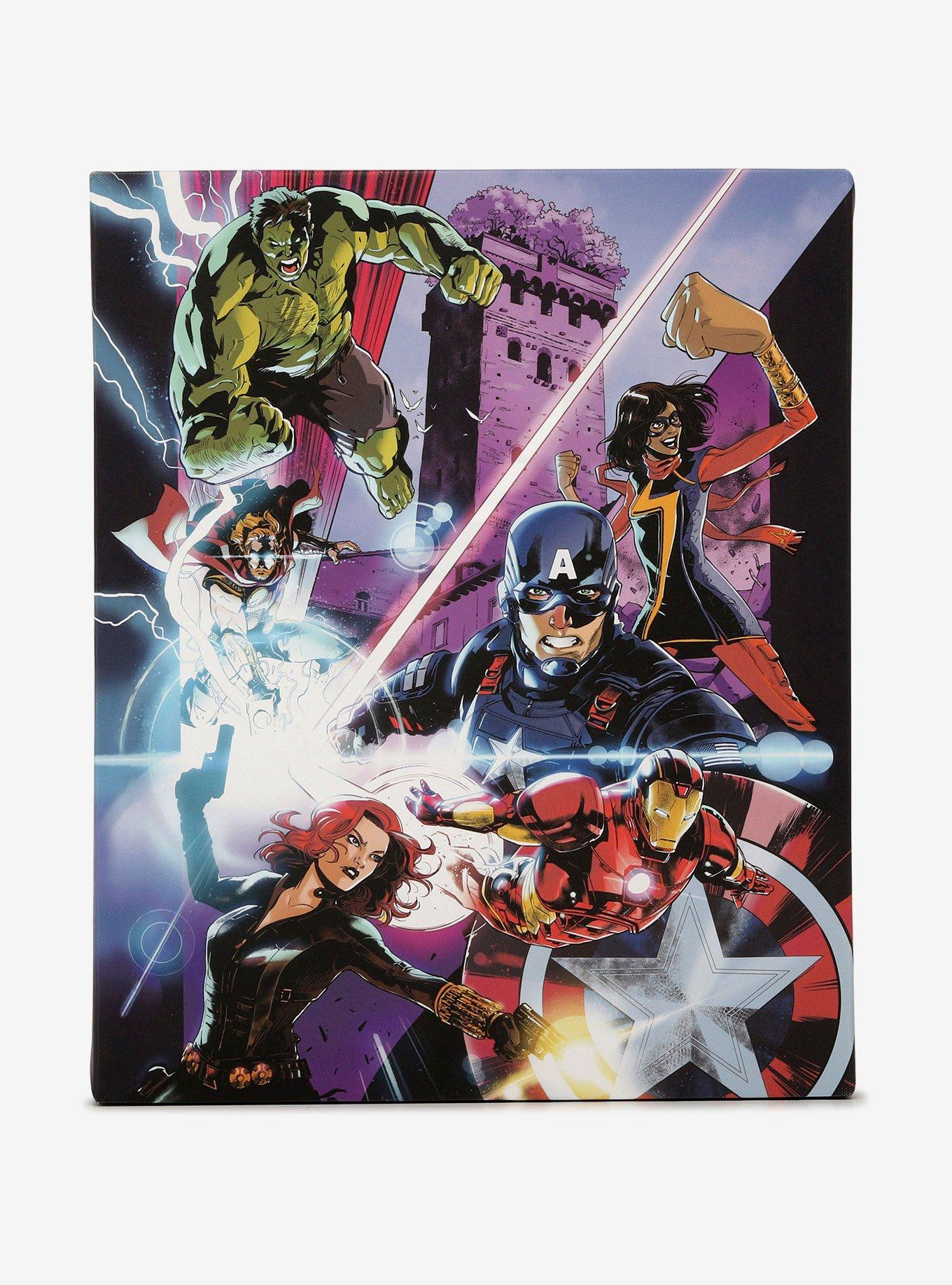 Marvel Avengers Stretched Canvas Wall Decor, , hi-res