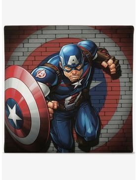 Plus Size Marvel Captain America Canvas Wall Decor, , hi-res