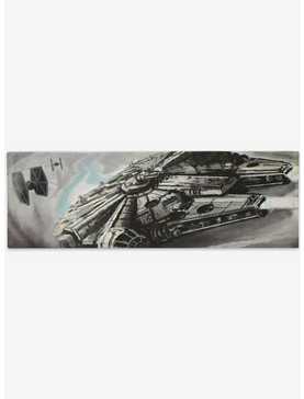 Star Wars Millenium Falcon Canvas With Backer Wall Decor, , hi-res