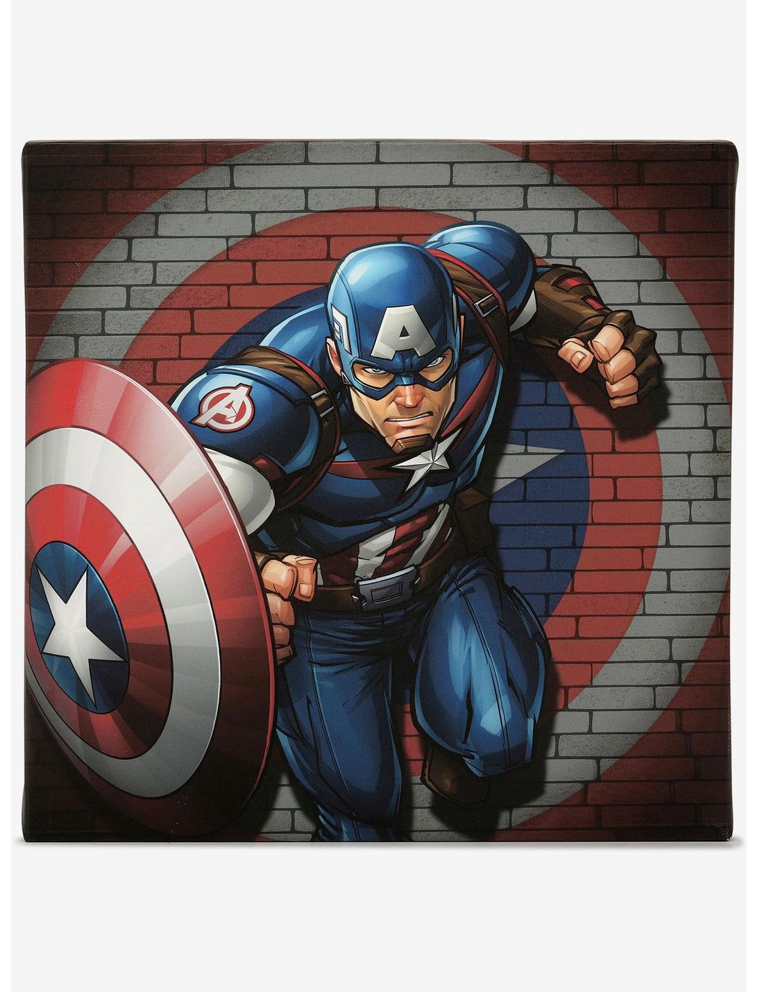 Marvel Captain America Canvas Wall Decor, , hi-res
