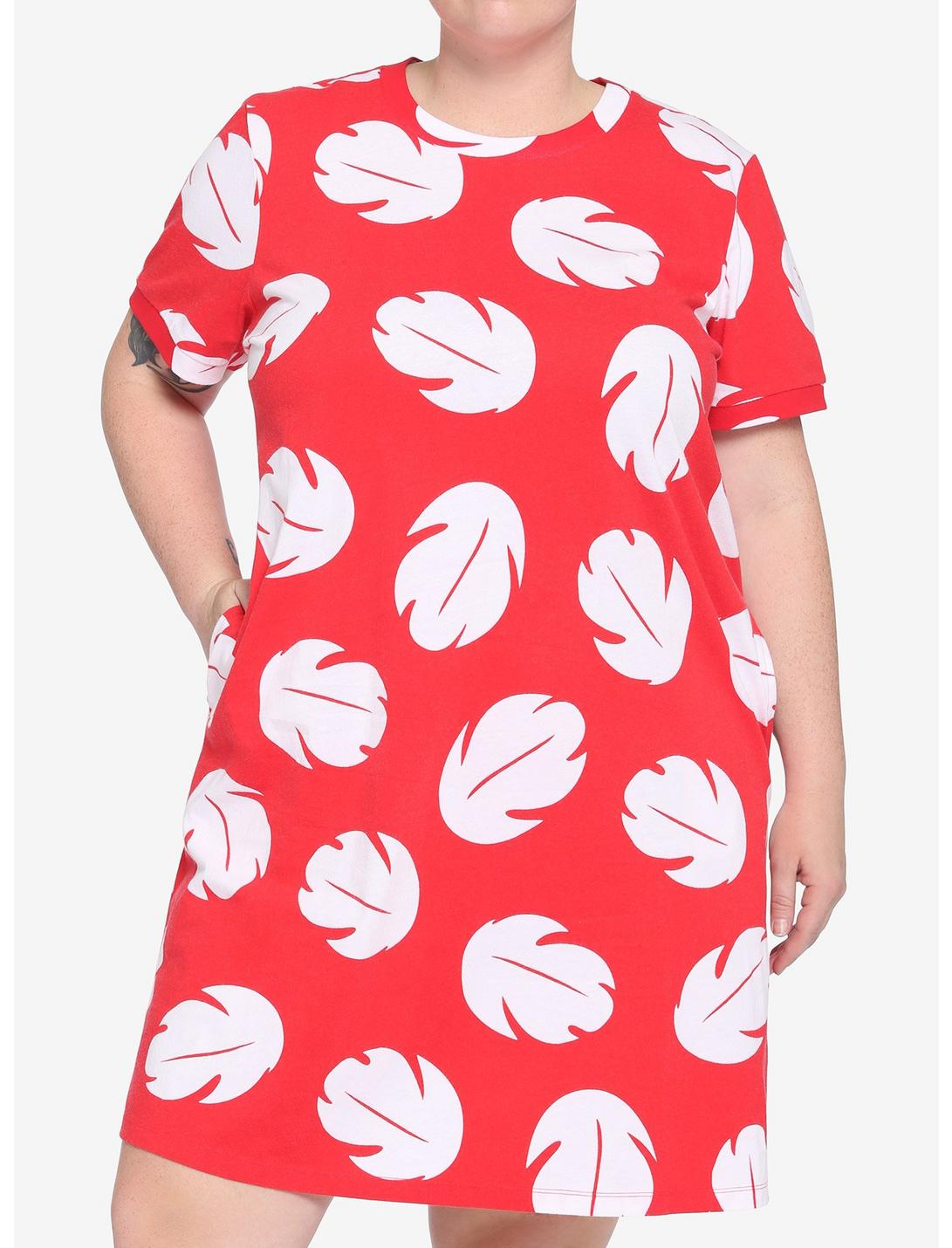 Disney Lilo & Disney Lilo T-Shirt Dress Plus Size, MULTI, hi-res