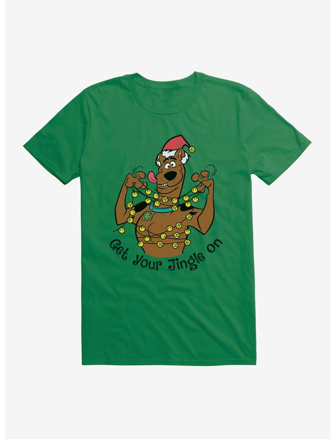 Scooby-Doo Holiday Get Your Jingle On T-Shirt, KELLY GREEN, hi-res