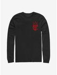 Disney Cruella Emblem Long-Sleeve T-Shirt, BLACK, hi-res