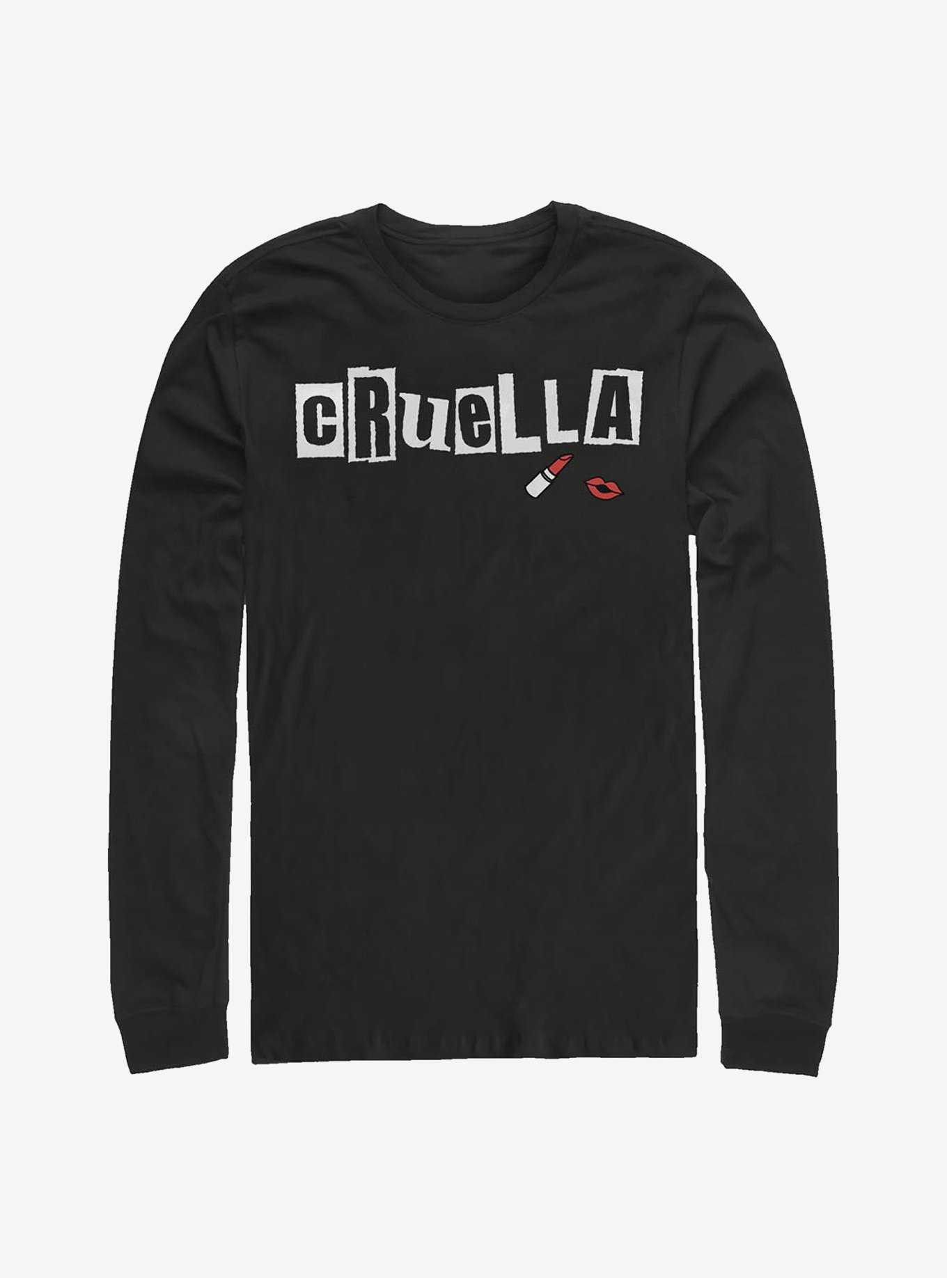 Disney Cruella Name Long-Sleeve T-Shirt, , hi-res