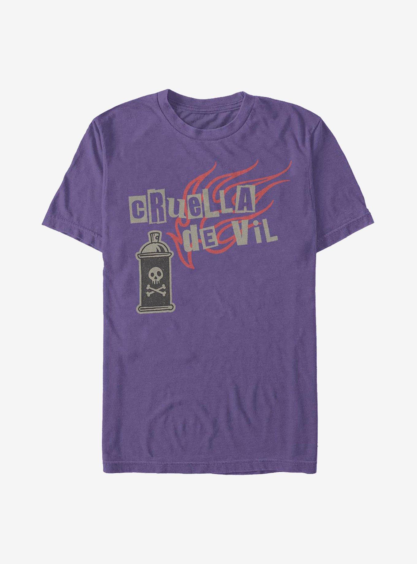 Disney Cruella De Vil Spray Fire T-Shirt, , hi-res