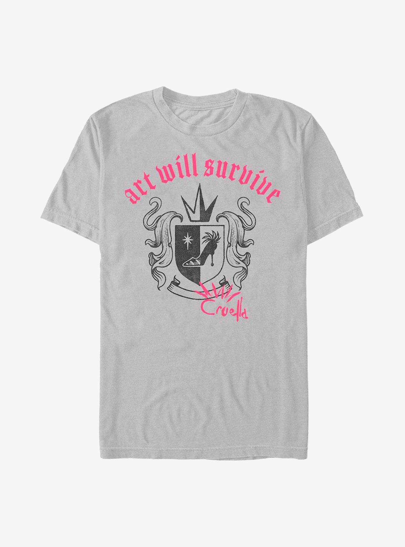 Disney Cruella Art Will Survive T-Shirt, , hi-res