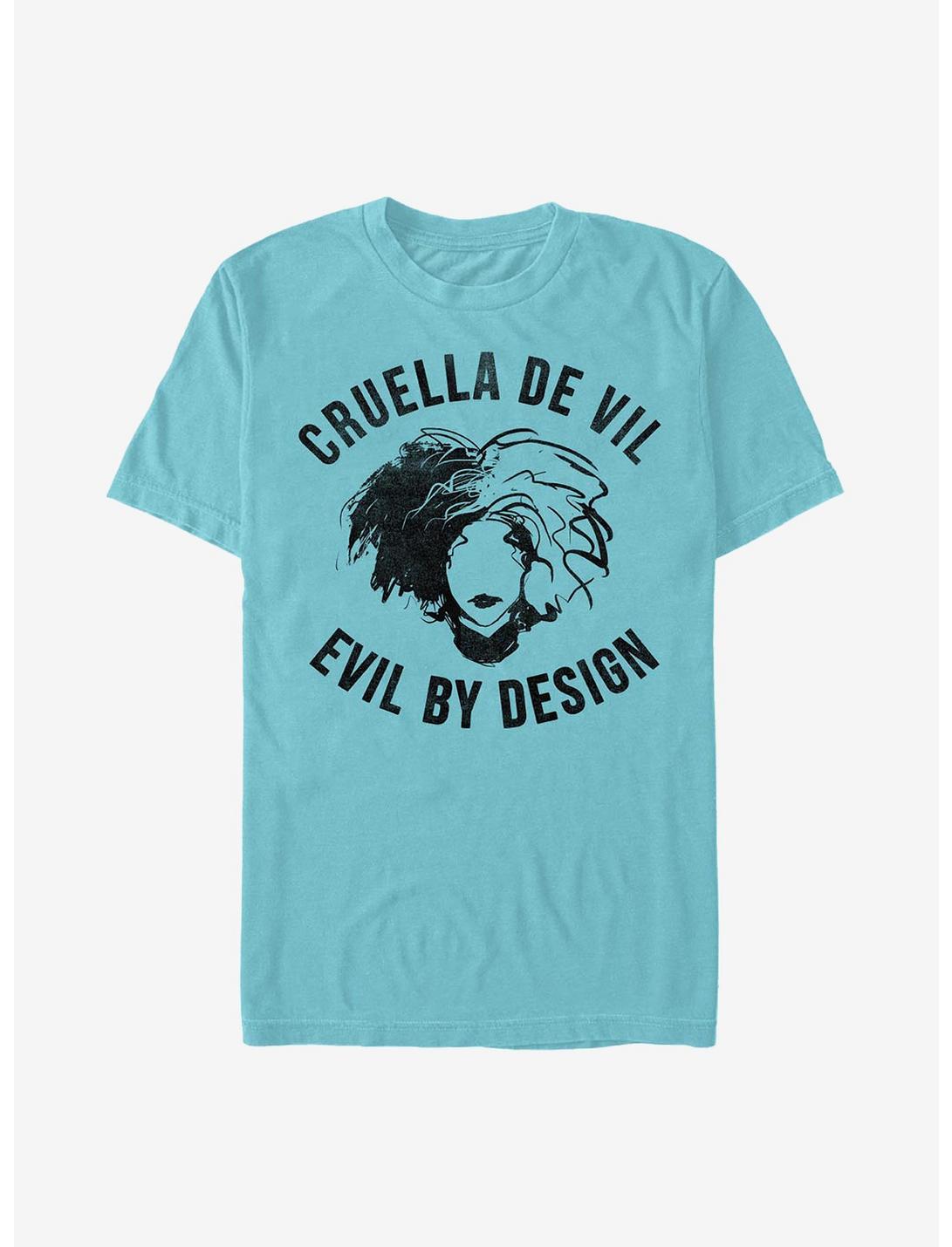 Disney Cruella Evil By Design T-Shirt, TAHI BLUE, hi-res