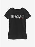 Disney Cruella Name Youth Girls T-Shirt, BLACK, hi-res
