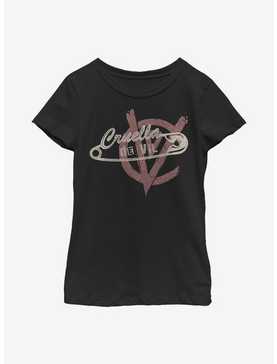Disney Cruella De Vil Anarchy Youth Girls T-Shirt, , hi-res
