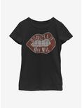 Disney Cruella De Vil Lips Youth Girls T-Shirt, BLACK, hi-res