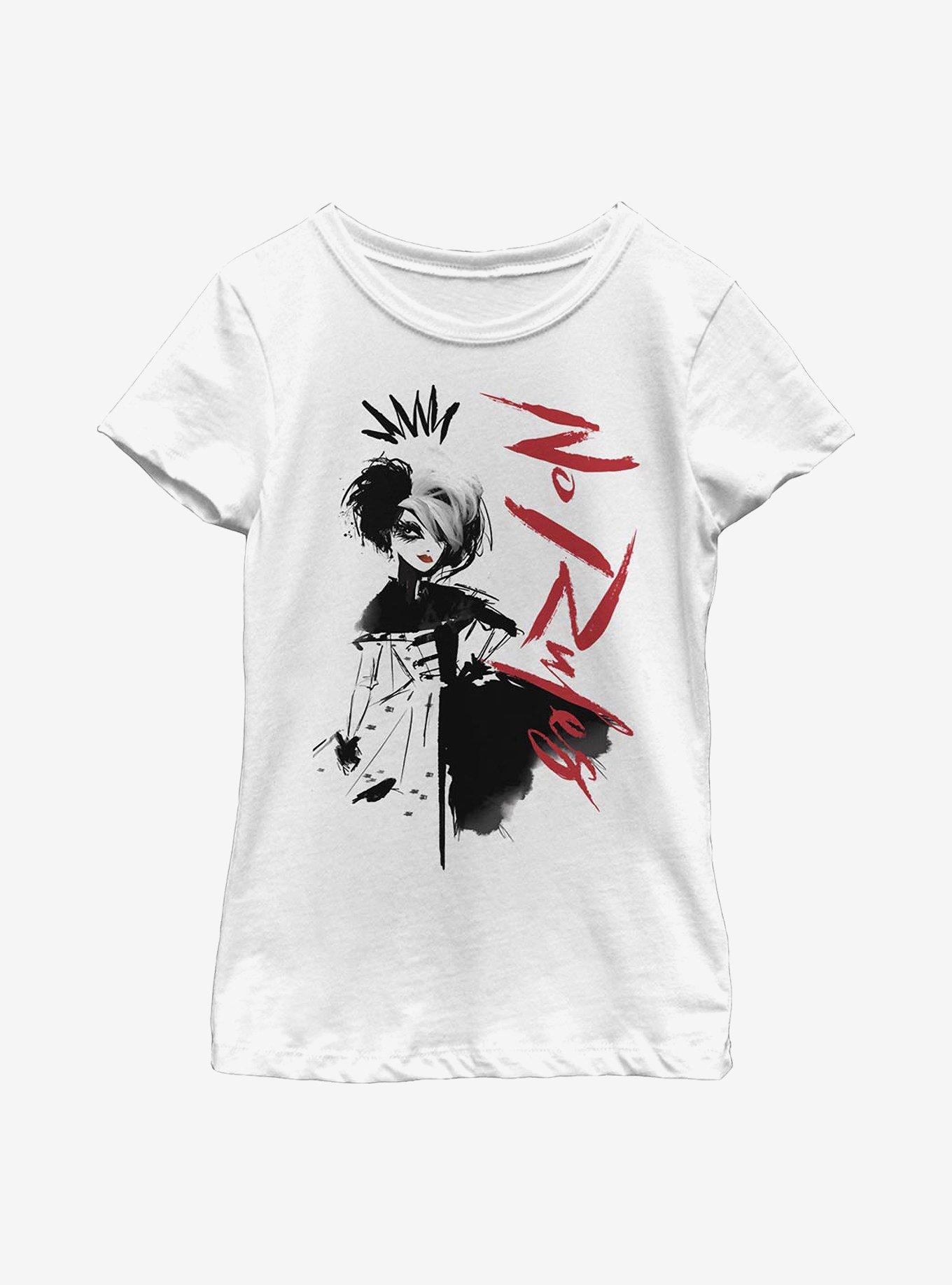 Disney Cruella No Rules Youth Girls T-Shirt, , hi-res