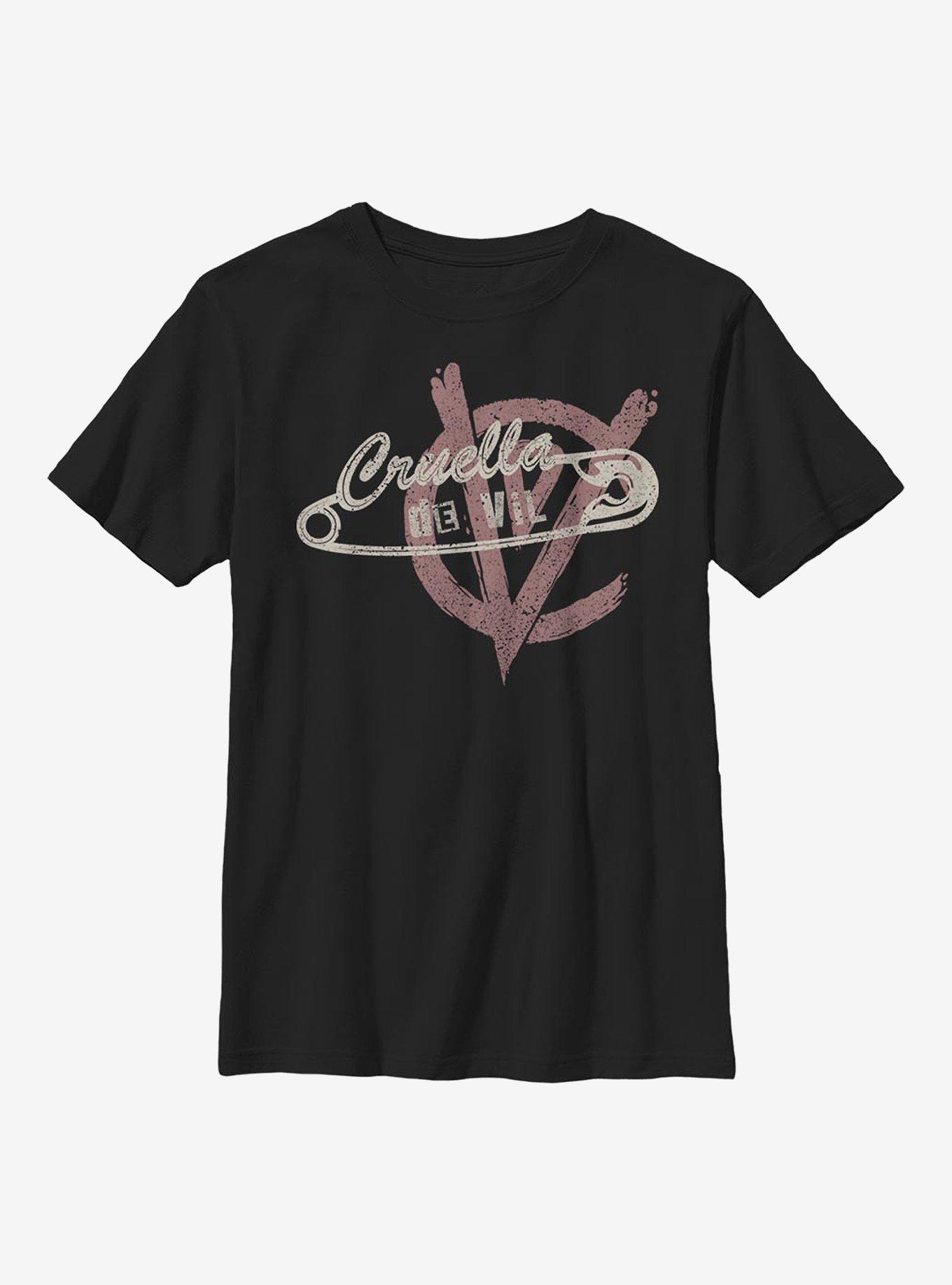Disney Cruella De Vil Anarchy Youth T-Shirt, , hi-res