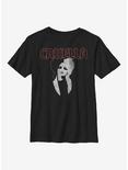Disney Cruella Rock Style Youth T-Shirt, BLACK, hi-res