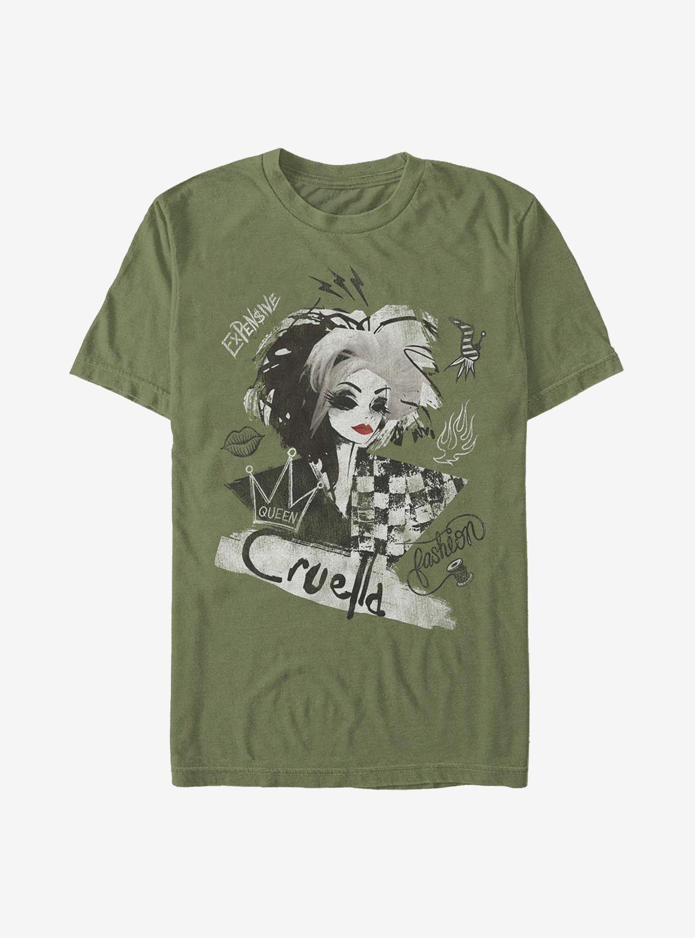 Disney Cruella Artsy T-Shirt, , hi-res